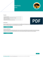 FNB Business Compulsory Tax Information Form: To Do List