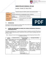 Assignment/Project/Design: Cpe 420: Semester: October 22-March 2023