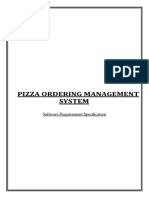 Pizza Ordering Management System