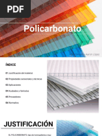 Materiales - Policarbonato PDF