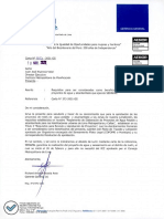 Carta Sobre Requisitos para Ser Considerados Dentro de Los Proyectos de Saneamiento PDF