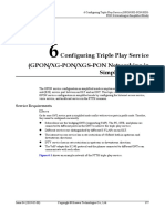 Configuring Triple Play Service (GPON/XG-PON/XGS-PON Networking in Simplified Mode)