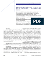 Applications of Routine Cardiac Mri Pulse Sequences - A Contemporary Review