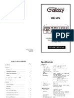 Owner'S Manual: Full Channel AM/FM/SSB Mobile Built in Frequency Counter With Roger Beep