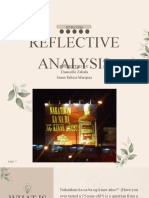 Reflective Analysis