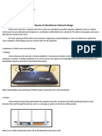 Grade-11 - Week-4-INFOSHEET - Cable Routes of ClientServer Network Design