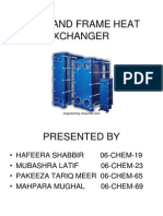 Plate and Frame Heat Exchanger