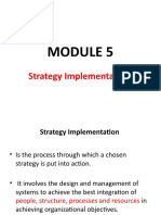 Strategy Implementation