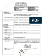 Lesson Plan SCIENCE 6 (WEEK 1, DAY 1)