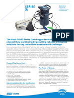 HACH FL900 Flow Logger Product Sheet PDF