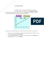 Linear Regression Using The 'Trendline' Function (Excel)