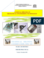 MEC 101 Technical Drawing (2) - 2-2 PDF