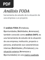 Análisis FODA - Wikipedia, La Enciclopedia Libre Verito