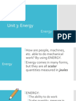 Physics GR 11 and GR 12 Energy Review