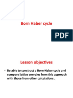 Born-Haber Cycle