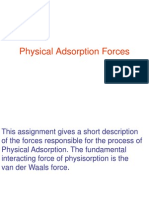 Physical Adsorption Forces