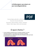 Antiasmático e Antitussígenos-Disciplina de Farmacologia Aplicada A Enfermagem