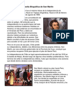 Reseñas y Disposiciones Del Protectorado de Jose de San Martin PDF