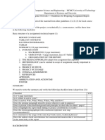 Technical Assignment Report Guidelines PDF