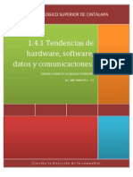 1.4.1 Tendencias de Hardware, Software, Datos y Comunicaciones