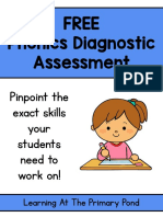 FreePhonicsDiagnosticAssessment 1 PDF