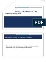 001 What You Need To Know About The Condominium PDF