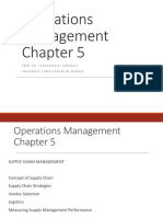 Operations Management Chapter 5