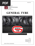 General Tyre Report - Group 3