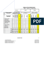 Tabulacion de Resultados Lengua y Literatura