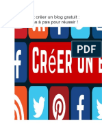 Comment Créer Un Blog Gratuit