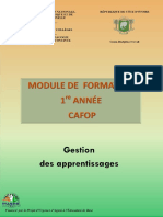 Module Gestion Des Apprentissages