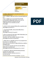 SIC Worksheet - Practical - 3 - ACL