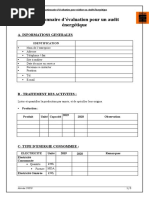 Questionnaire Evaluation de L'audit