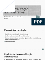 Descentralização Administrativa - Tutela e Superintendência - 03.05.23 PDF