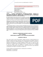 2017-00581 (A) - Clausula Compromisoria. No Es Admisible en Asuntos Laborales. Articulo 131 CPTSS. Contrato de Prestacion de Servicios