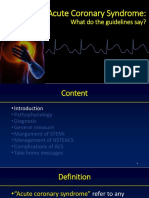 Acute Coronary Syndrome