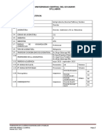 Syllabus Der. Amb. y Nat. 2023. 2023