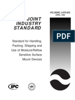 J-STD-033 Moisture Handling