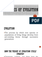 Theories of Evolution PDF