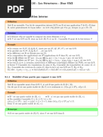 Cours Sur Les Structures