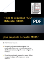 Expo Sic Ion Hojas de Seguridad PARA Materiales (MSDS)