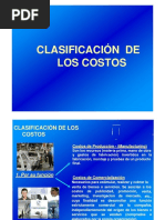 Clasificación de Costos PDF