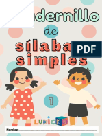 Silabas Simples 1 PDF