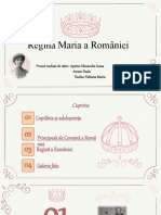 Proiect Istorie Regina Maria