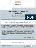 Aula 1 - Introdução À Anatomia PDF