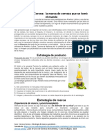 Caso Cerveza Corona PDF