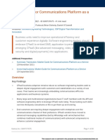 Gartner Market Guide For Com 737675 NDX CPaaS p.1-p.10