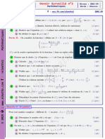 Devoir 3 2BAC SM FR PDF