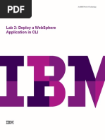 WAS9 Admin PoT Lab2 - Deploy WebSphere Application in CLI v1.2