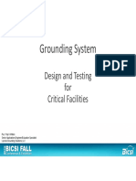 Grounding System Design and Testing 